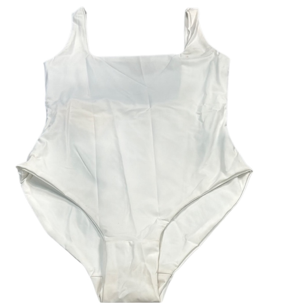 Rendl White One Piece Swimsuit